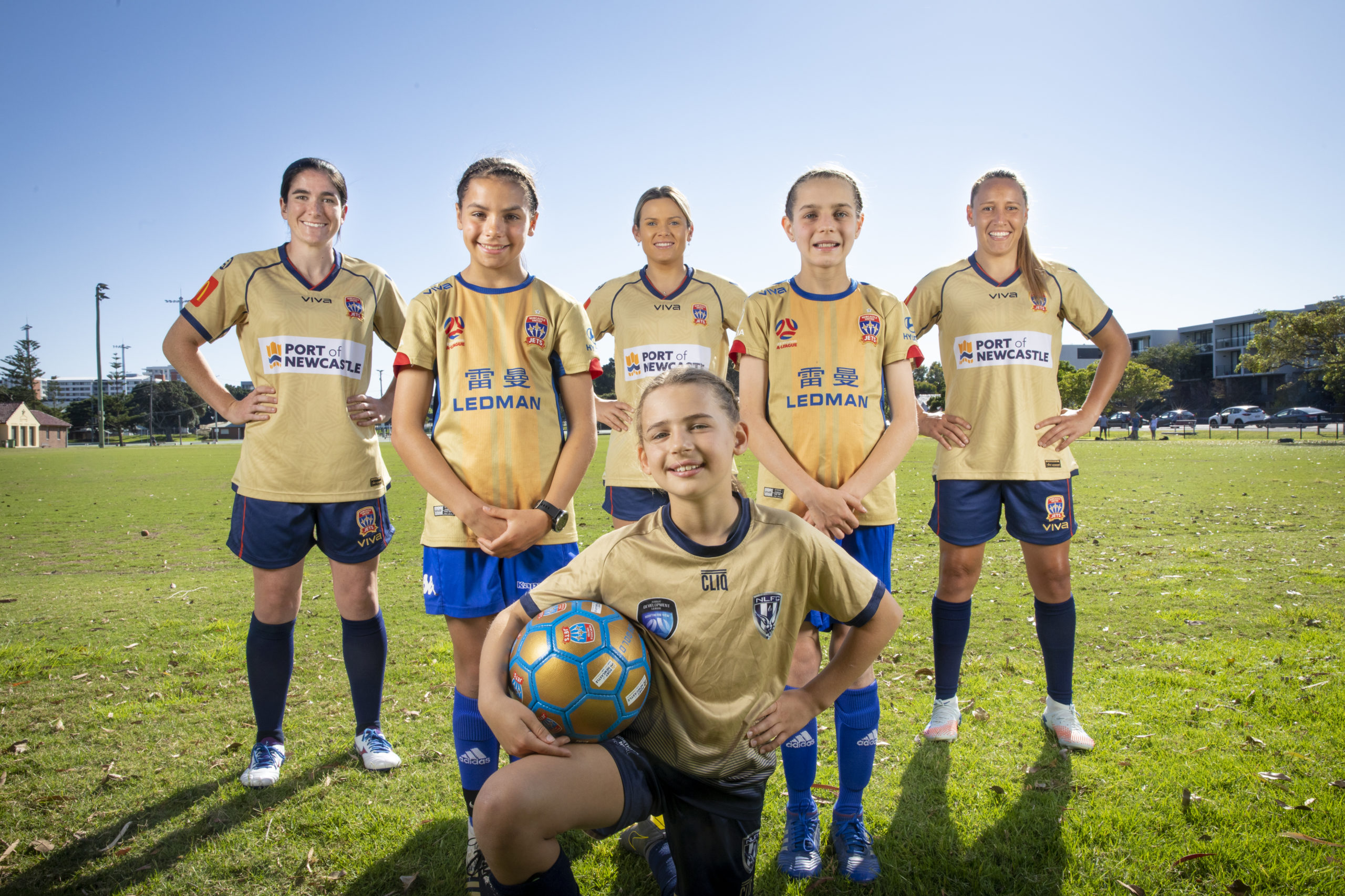 A golden era: Port Newcastle joins Newcastle Jets Women's in inspiring next generation of females in Football – Port of Newcastle